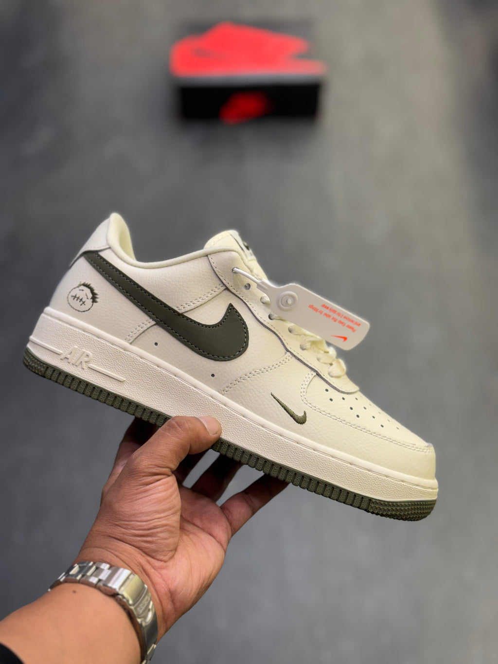 Nike airforce 1 traviscott olive