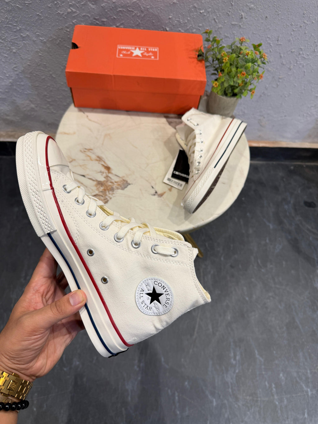 Converse Chuck 70 mid white