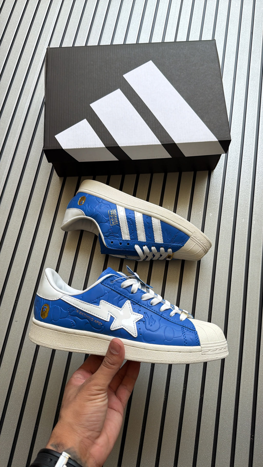 Adidas superstar A bathing APE
