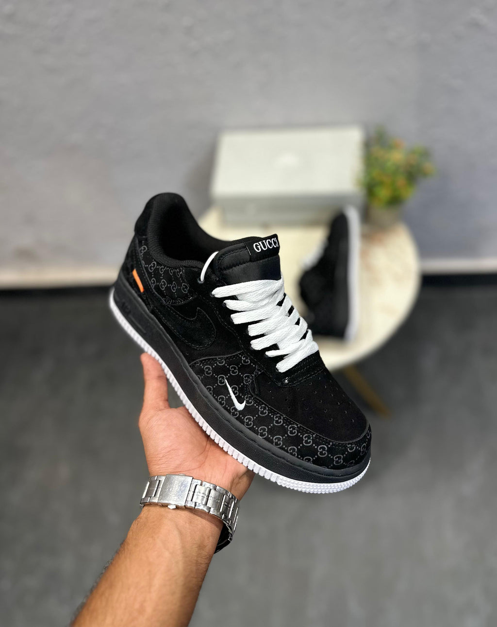 Nike airforce custom x gucci