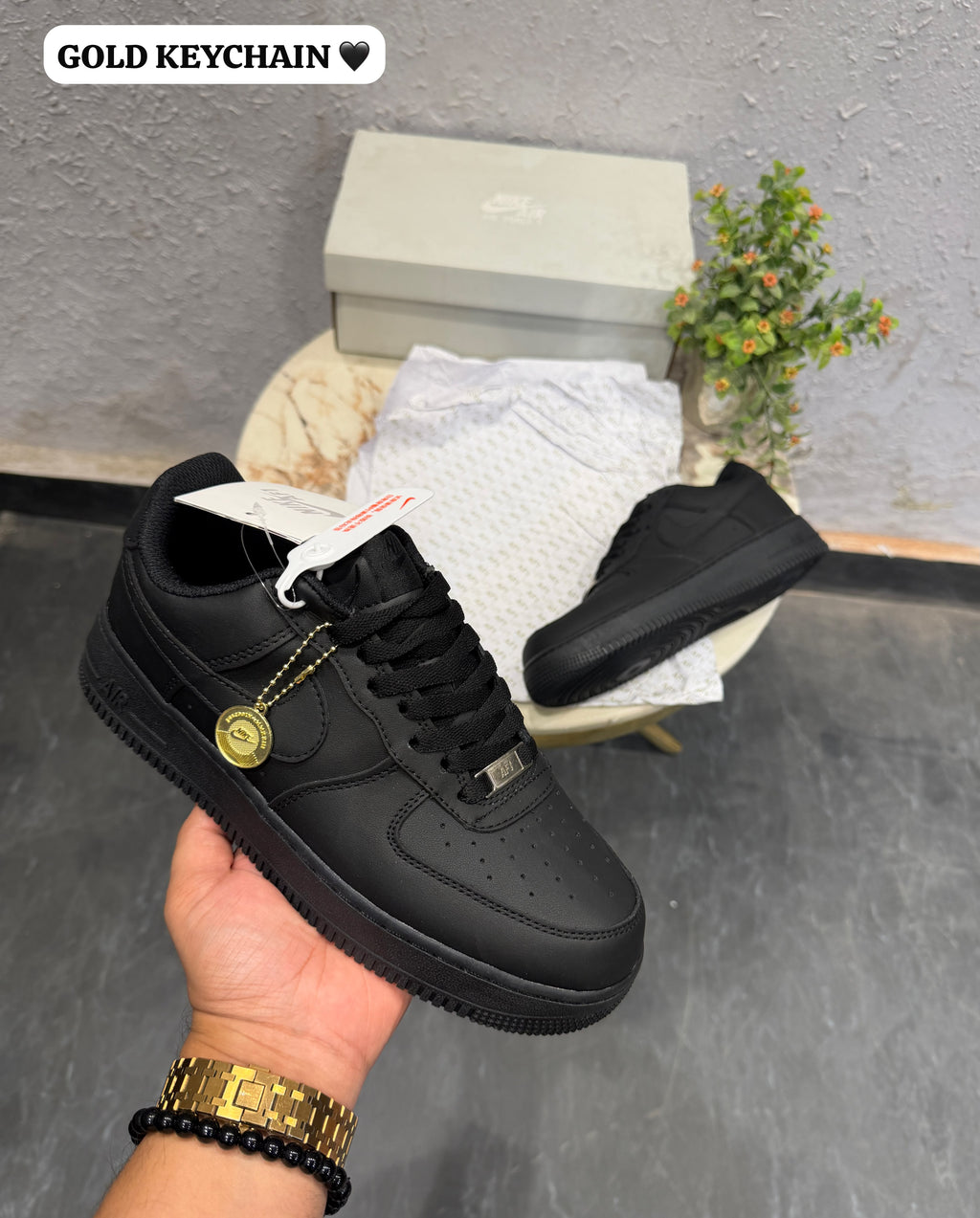 Nike airforce one tripple black