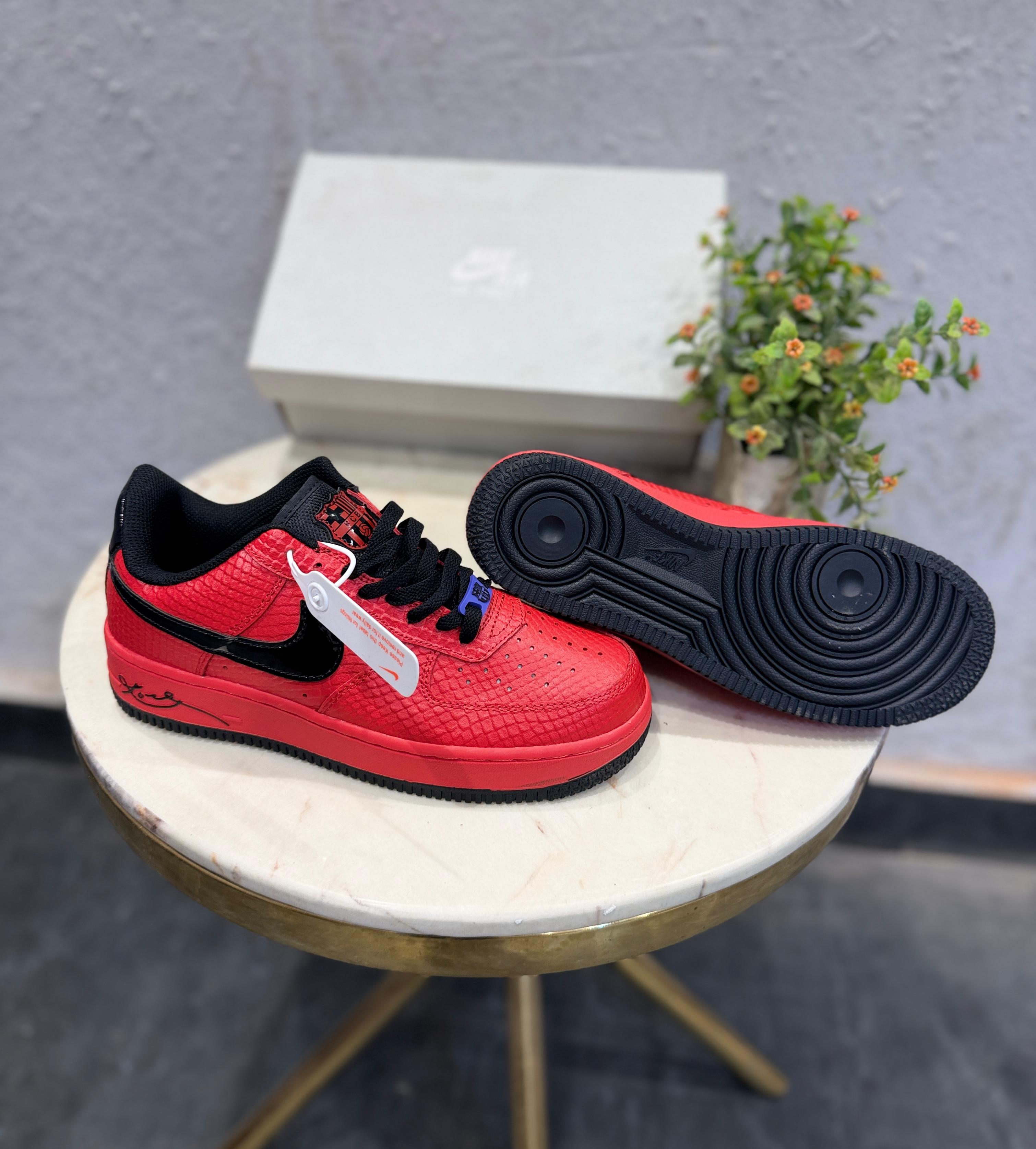 Nike airforce kobe bryant red black