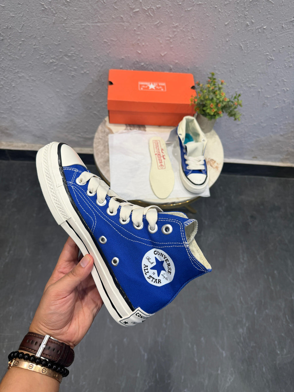 Converse Chuck sketch hi royal blue
