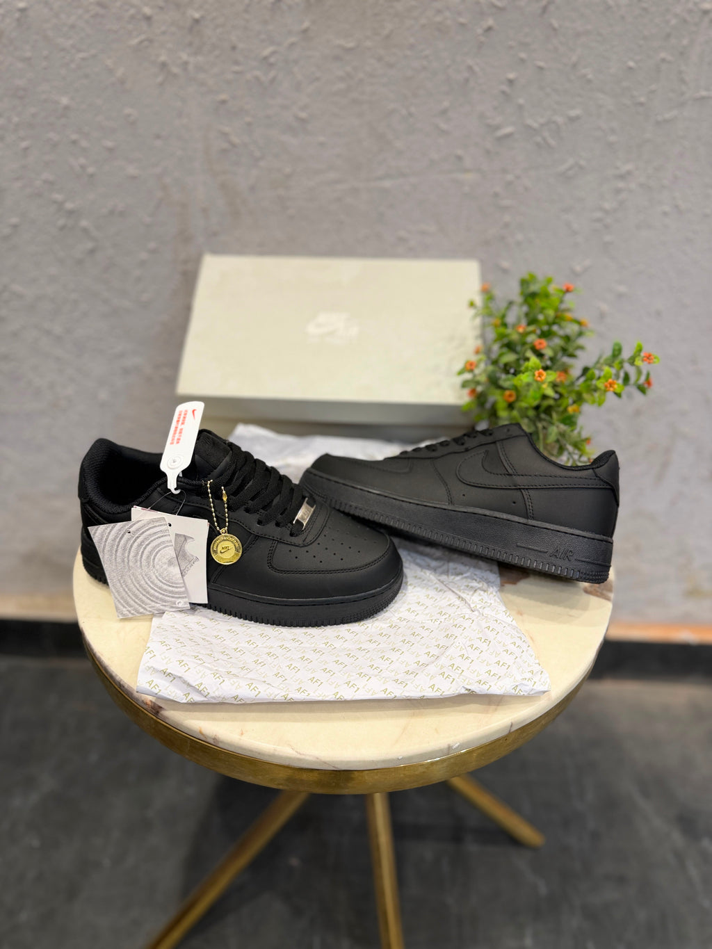 Nike airforce one tripple black