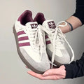 Adidas originals samba grey maroon