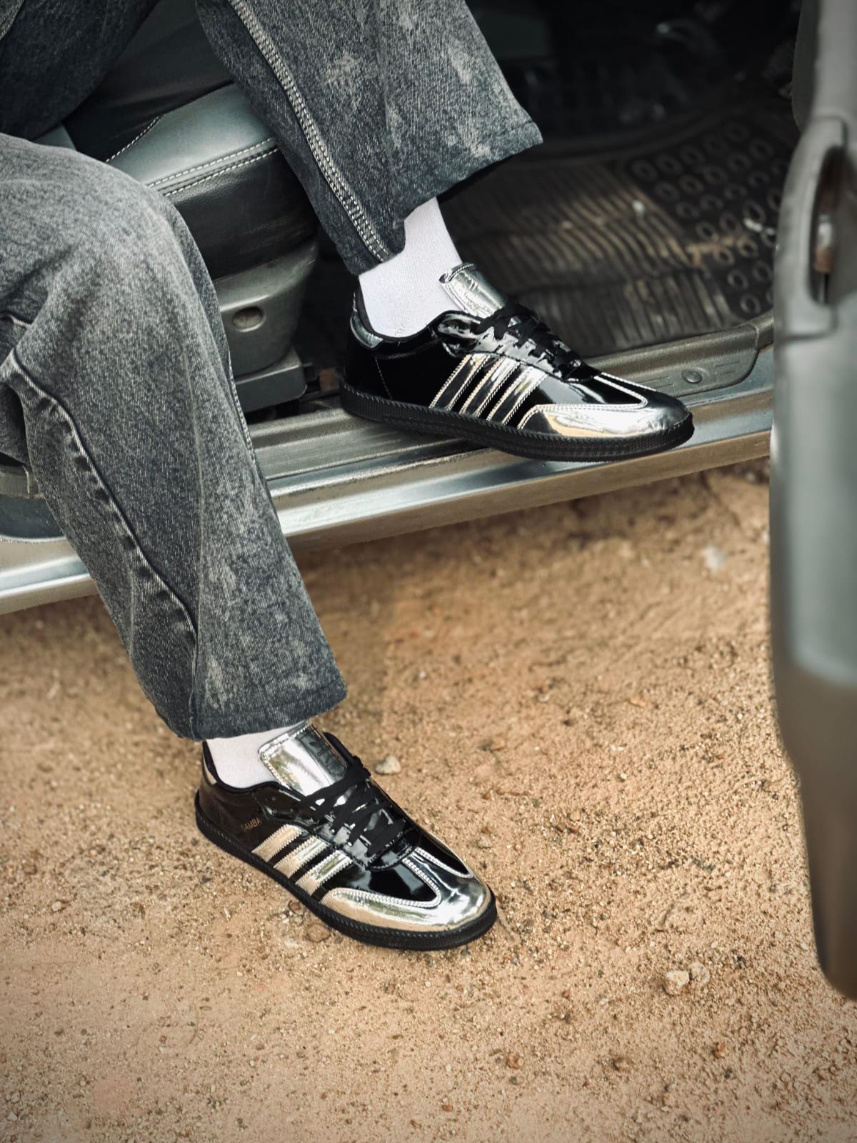 Adidas samba Atmos black silver