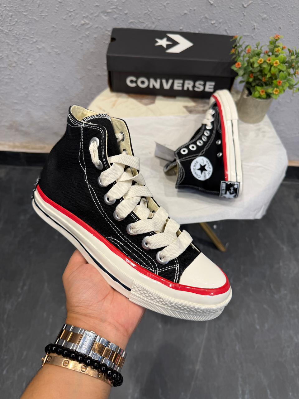 Converse Chuck sketch hi black